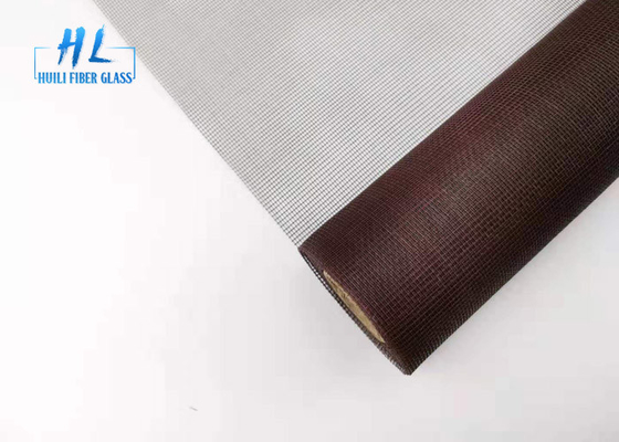 Cortina de insectos cerrada de fibra de vidrio Selvedge / Cortina de moscas de fibra de vidrio de 0,25 mm de diámetro de hilo para uso residencial