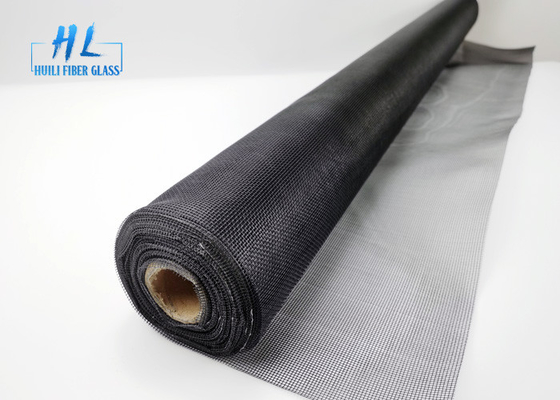 El mosquito de la malla del color del negro 20*20 ningún ignífugo de la pantalla ve Ums