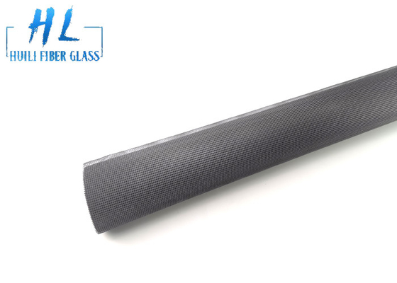 rollo gris de la pantalla de la ventana de la fibra de vidrio de 75D Ployester 80g anti - mosquito